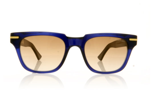 Cutler and Gross 1355 6 Navy Sunglasses - Front