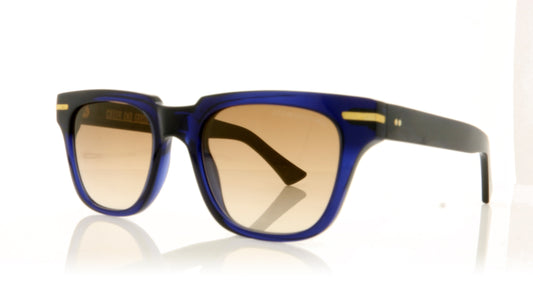 Cutler and Gross 1355 6 Navy Sunglasses - Angle