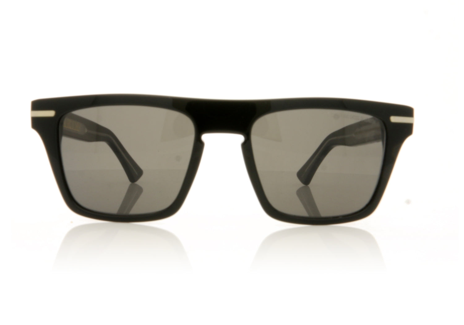 Cutler and Gross 1357 1 Black Sunglasses - Front
