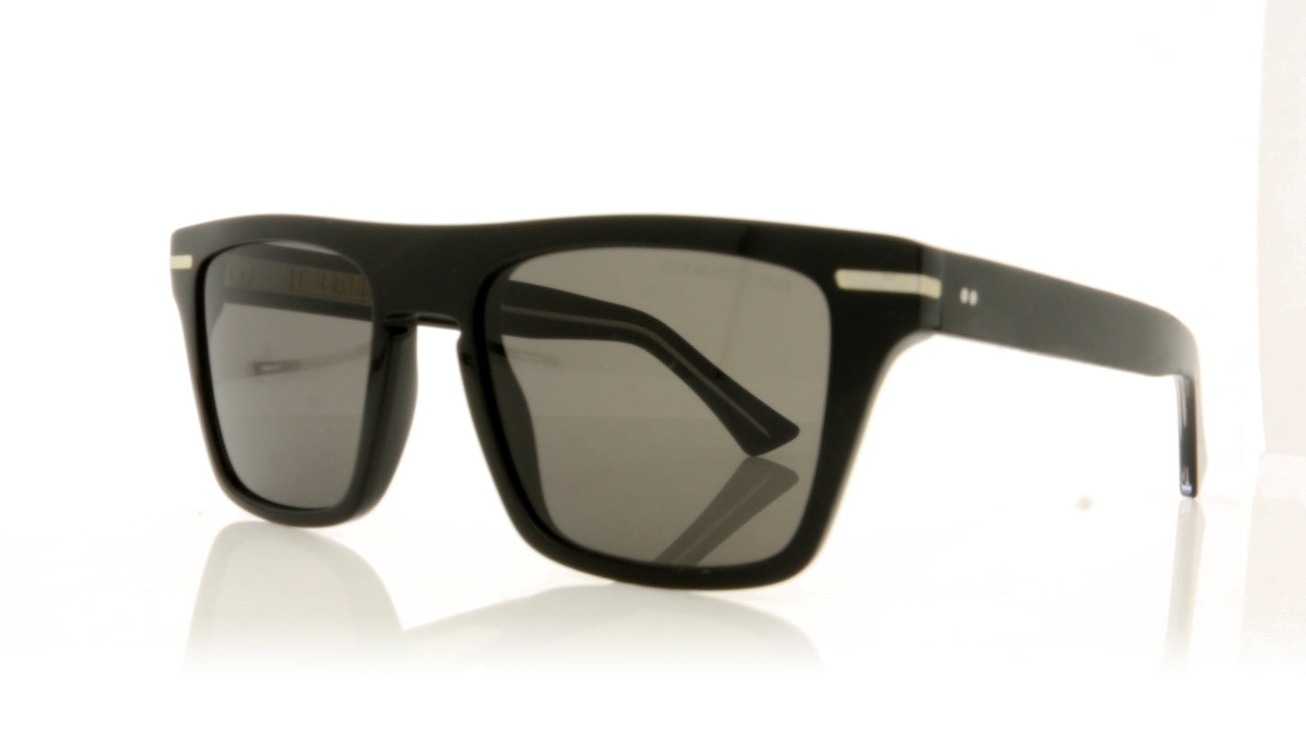 Cutler and Gross 1357 1 Black Sunglasses - Angle