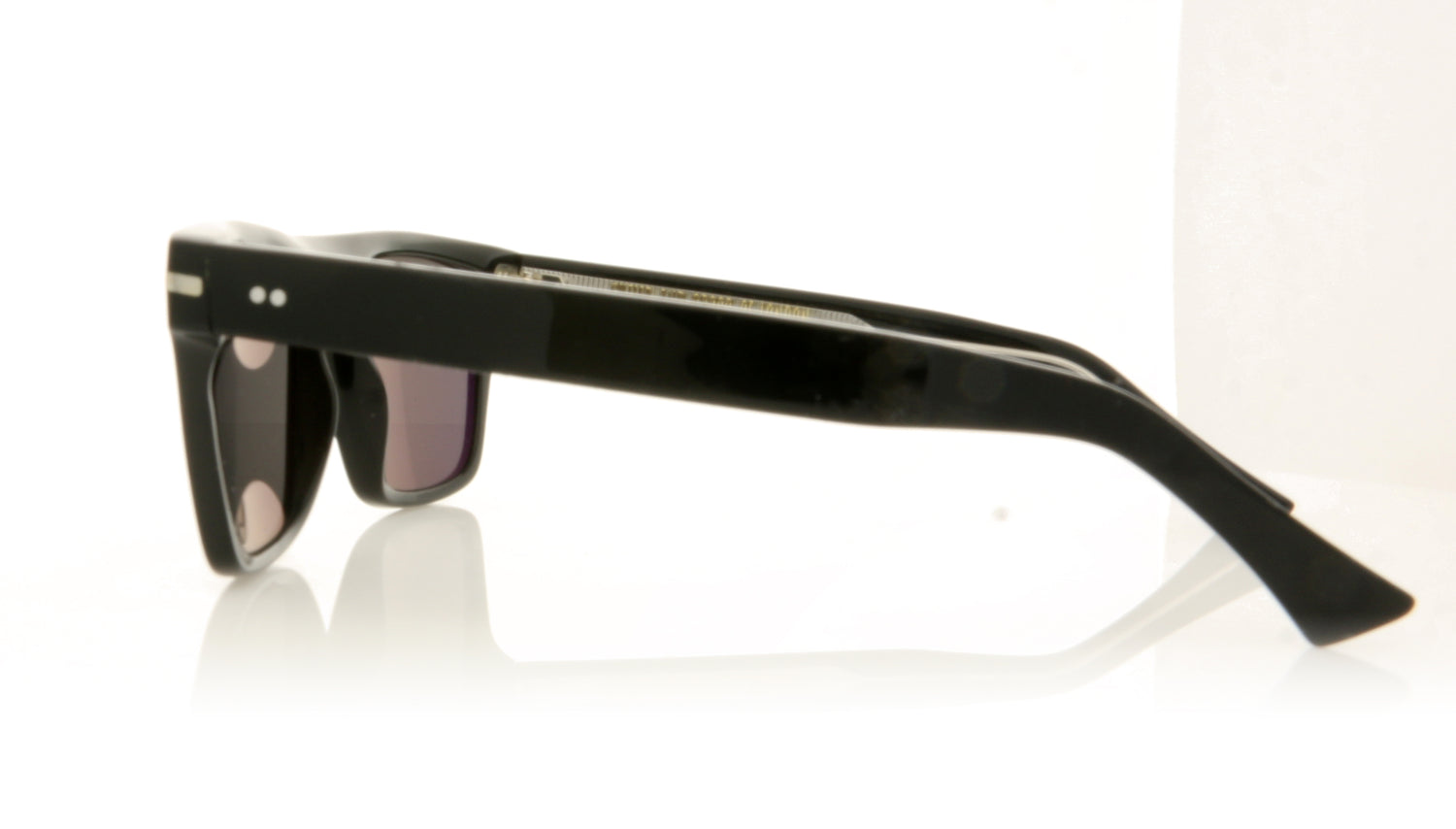Cutler and Gross 1357 1 Black Sunglasses - Side