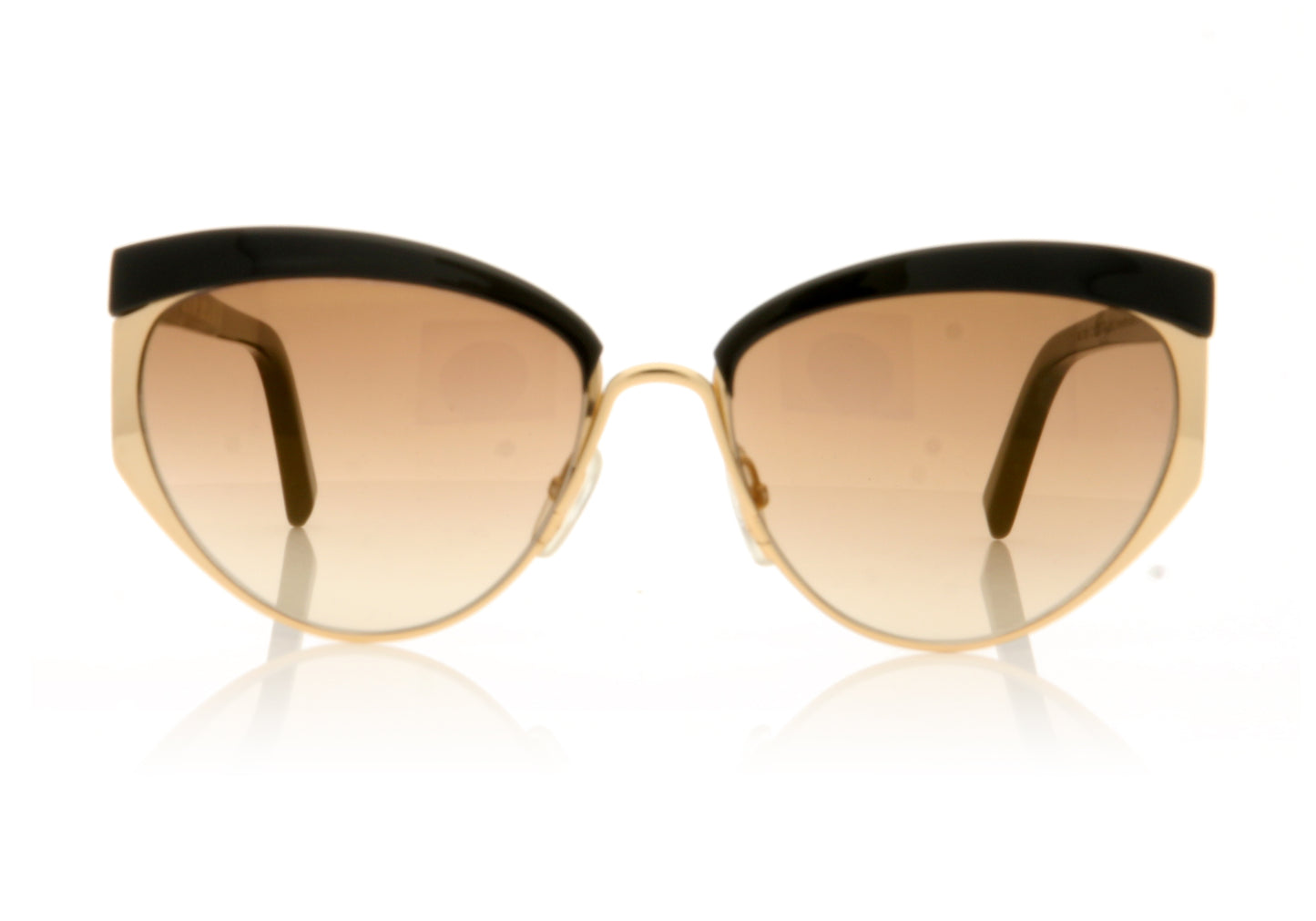 Cutler and Gross CG1201 Bronze Flash Bronze Flash Sunglasses - Front