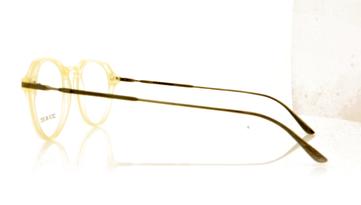 Cutler and Gross CG1302 5 Matte Clear Glasses - Side