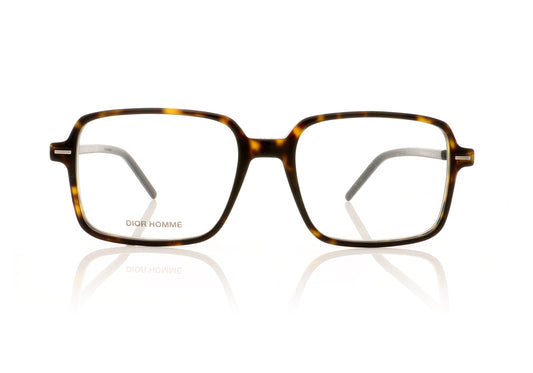 Dior Homme DiorTechnicity03 86 Tortoiseshell Glasses - Front