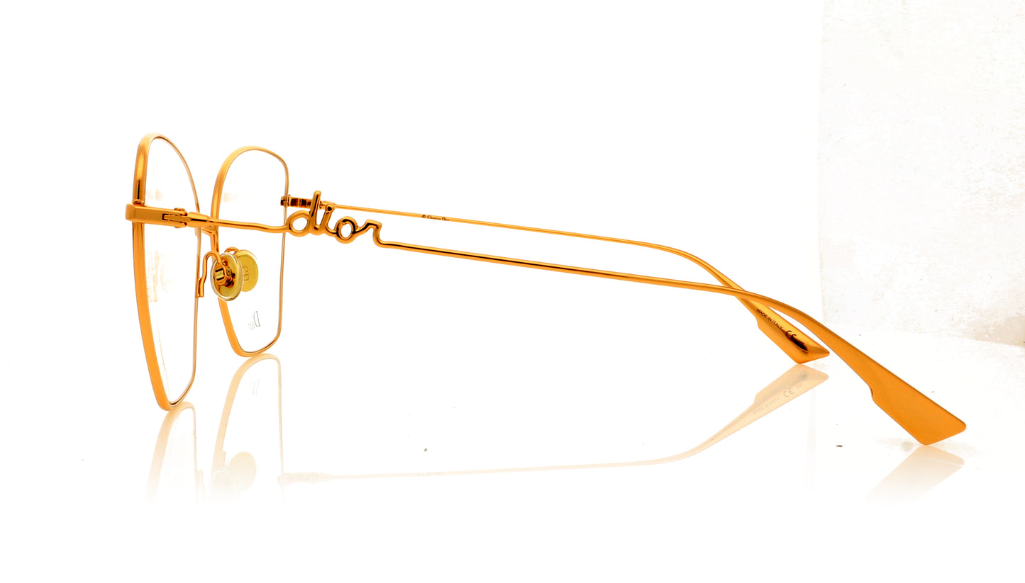Dior Dior Signature01 DDB Gold Copper Glasses - Side