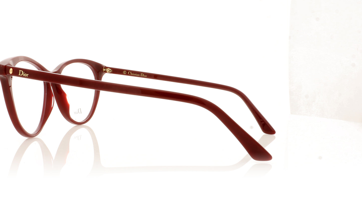 Dior MONTAIGNE57 LHF Burgundy Glasses - Side