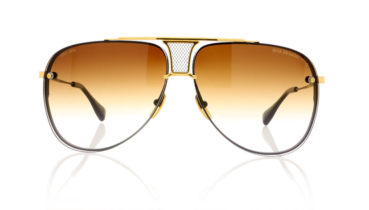 DITA Decade Two DRX 2082 B Matt Black Sunglasses - Front