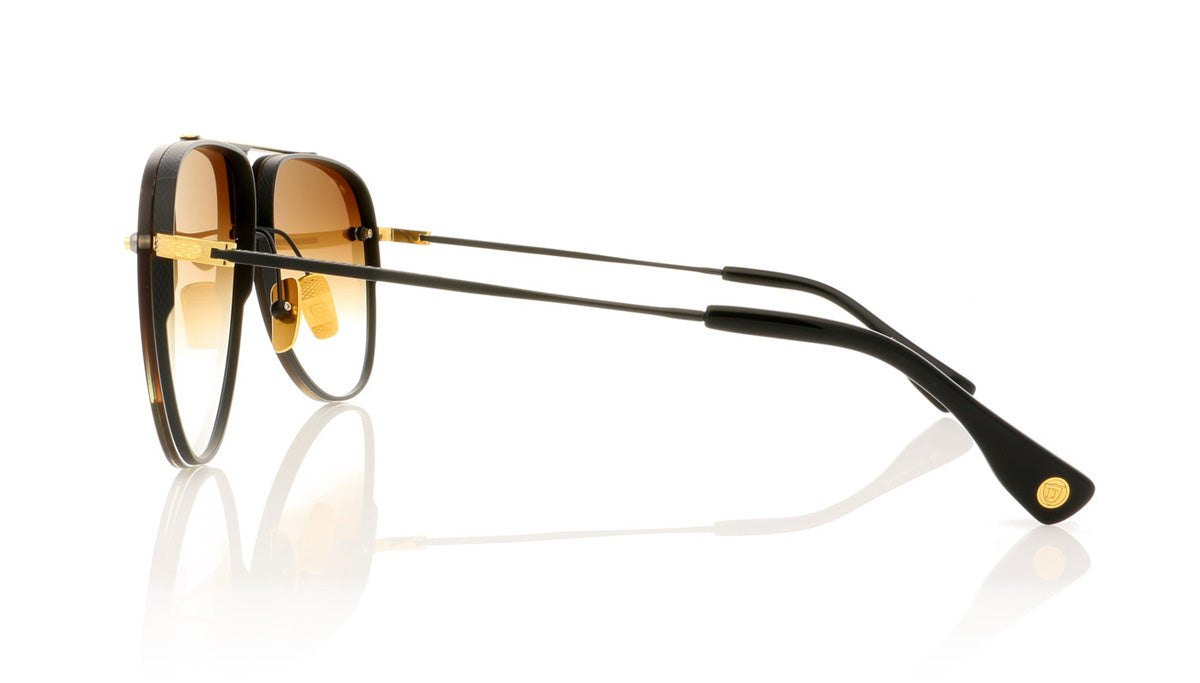 DITA Decade Two DRX 2082 B Matt Black Sunglasses - Side