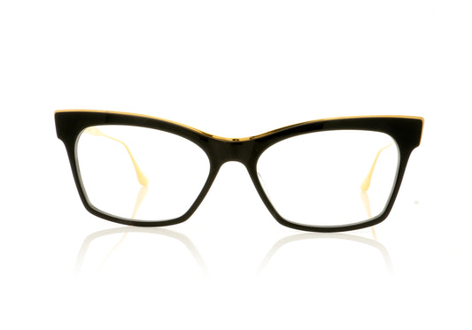 DITA Nemora DTX401 BLKYG Black-Yellow Gold Glasses - Front