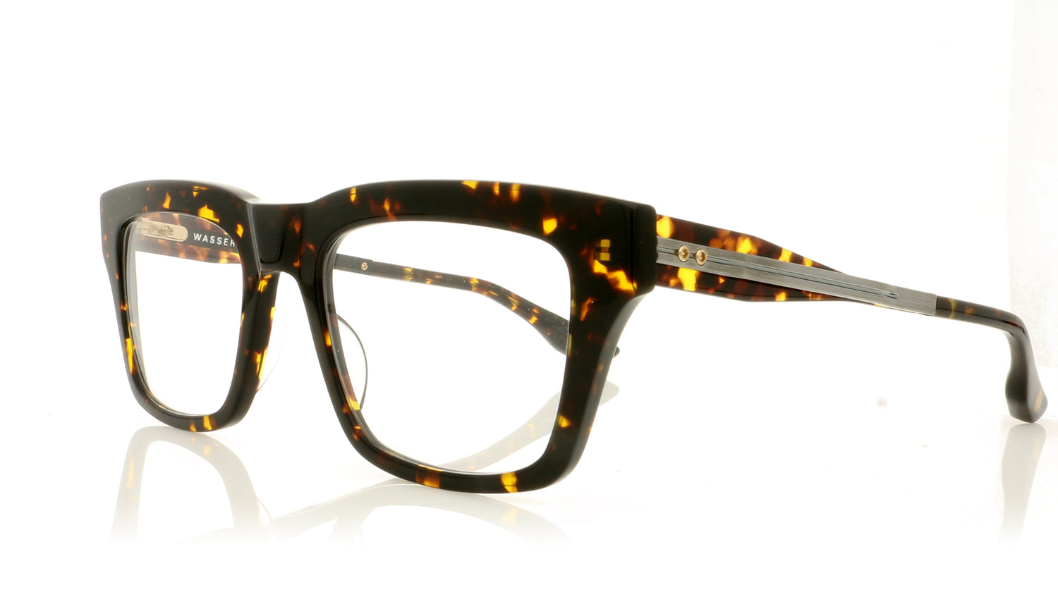 DITA Wasserman DTX700 TRT Tortoise Glasses - Angle