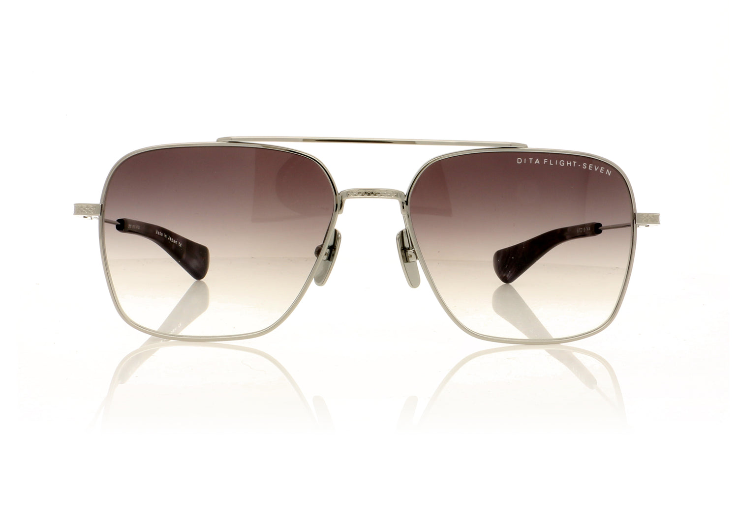 DITA Flight Seven DTS111--57-04 PLD Black Palladium Sunglasses - Front