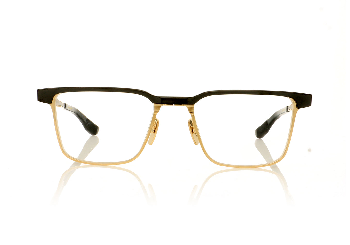 DITA DTX137 Senator-Three BI-WG Black Iron-White Gold Glasses - Front