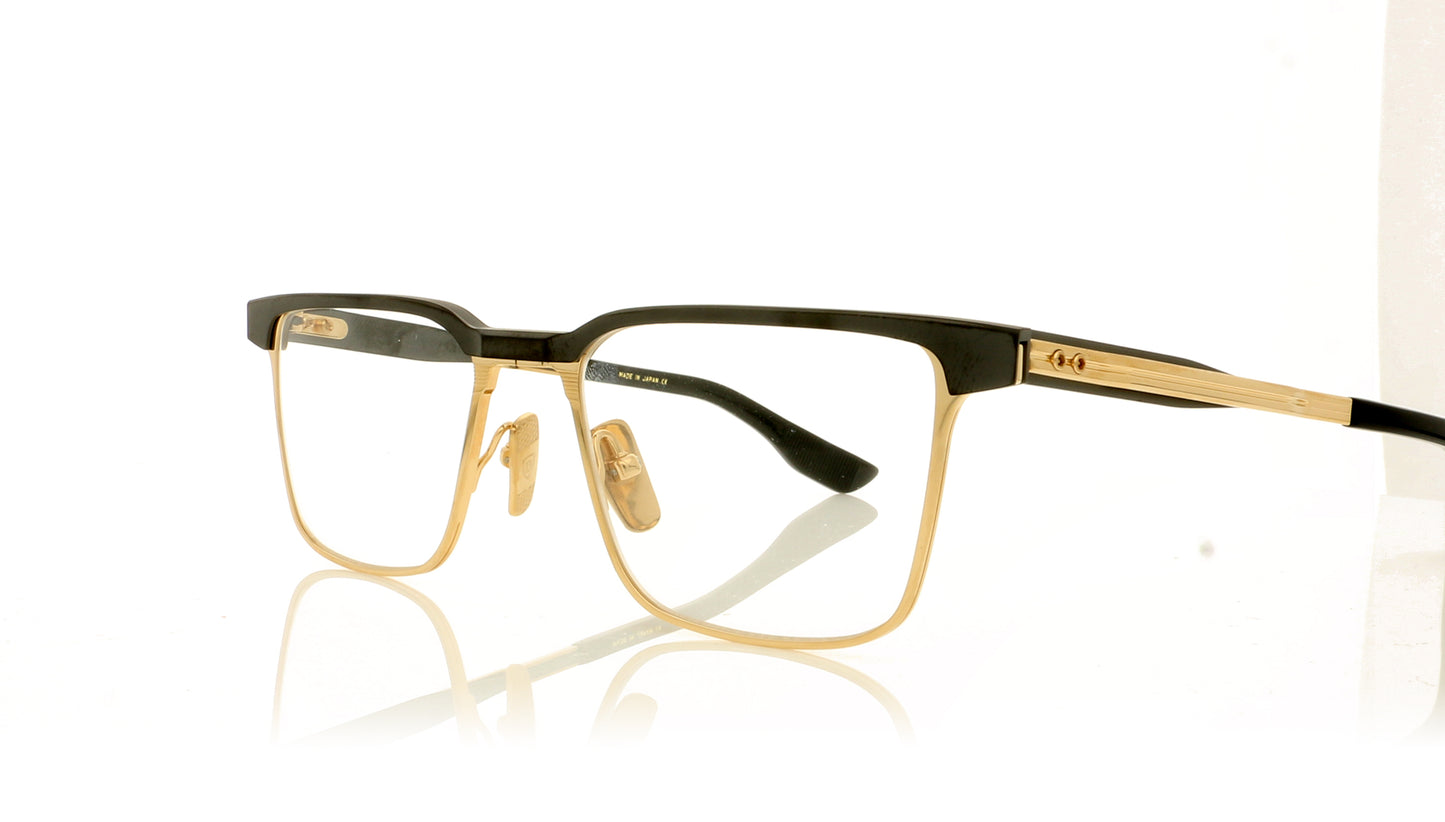 DITA DTX137 Senator-Three BI-WG Black Iron-White Gold Glasses - Angle