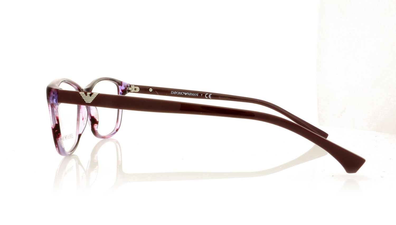 Emporio Armani EA3099 5389 Purple Glasses - Side