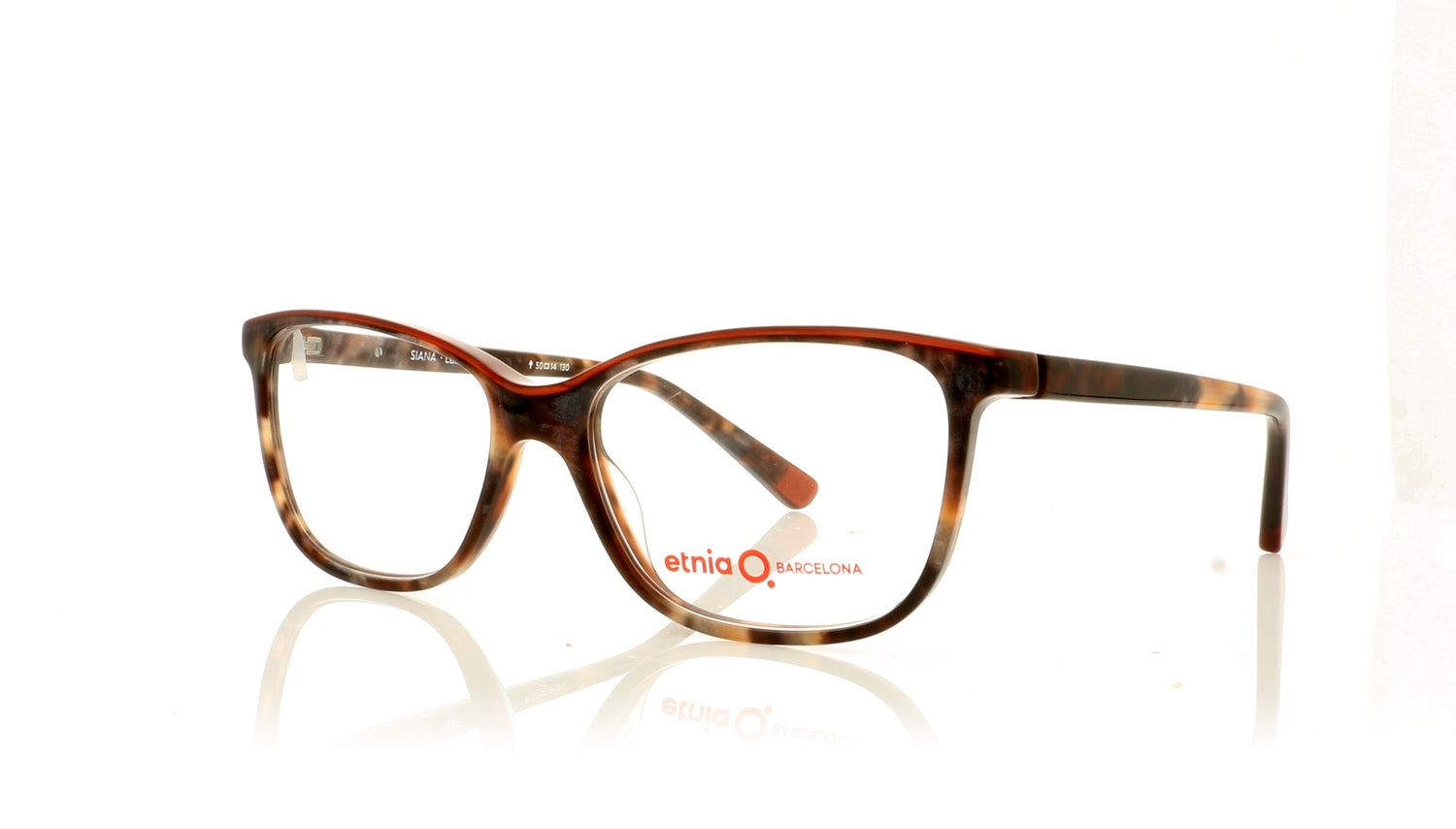 Etnia Barcelona Siana LEBR Leopard Brown Glasses - Angle