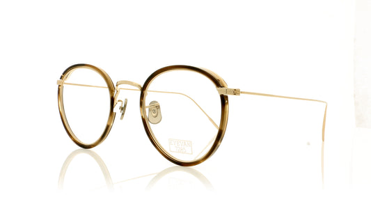Eyevan 7285 EV717E 332902 Brown Tortoise Glasses - Angle