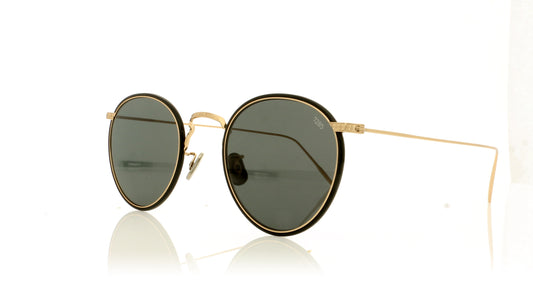 Eyevan 7285 717W 1002BK Black Sunglasses - Angle