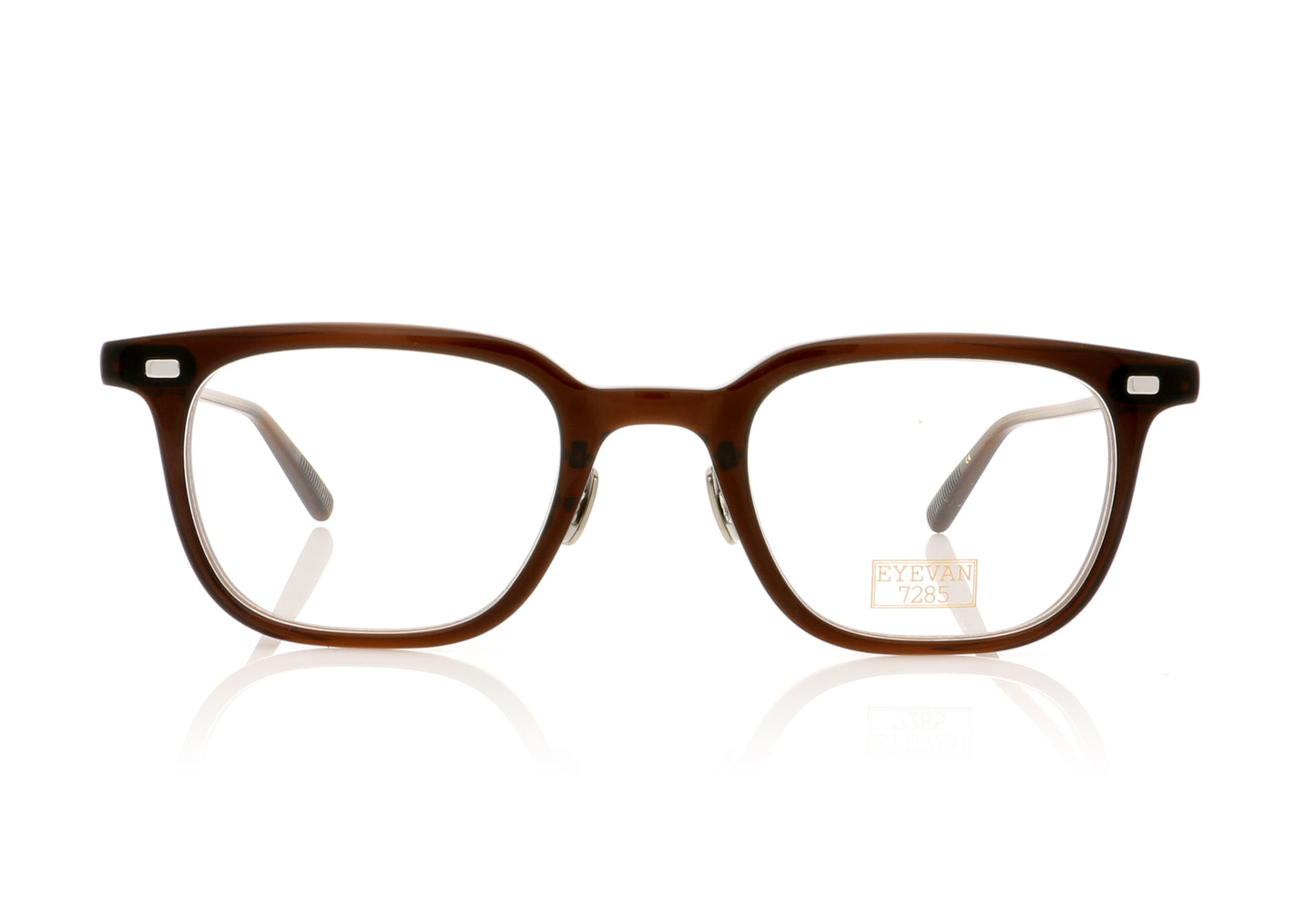 Eyevan 7285 EV328 C309 Brown Glasses - Front