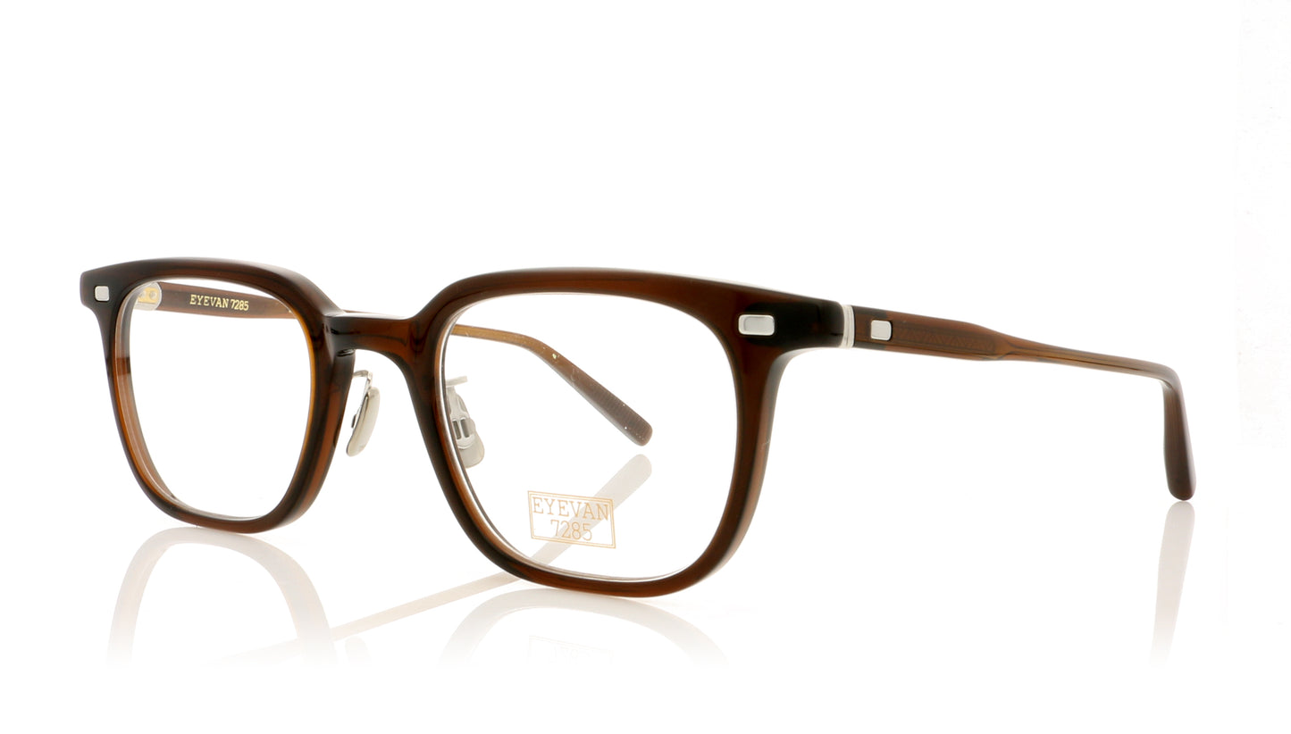 Eyevan 7285 EV328 C309 Brown Glasses - Angle