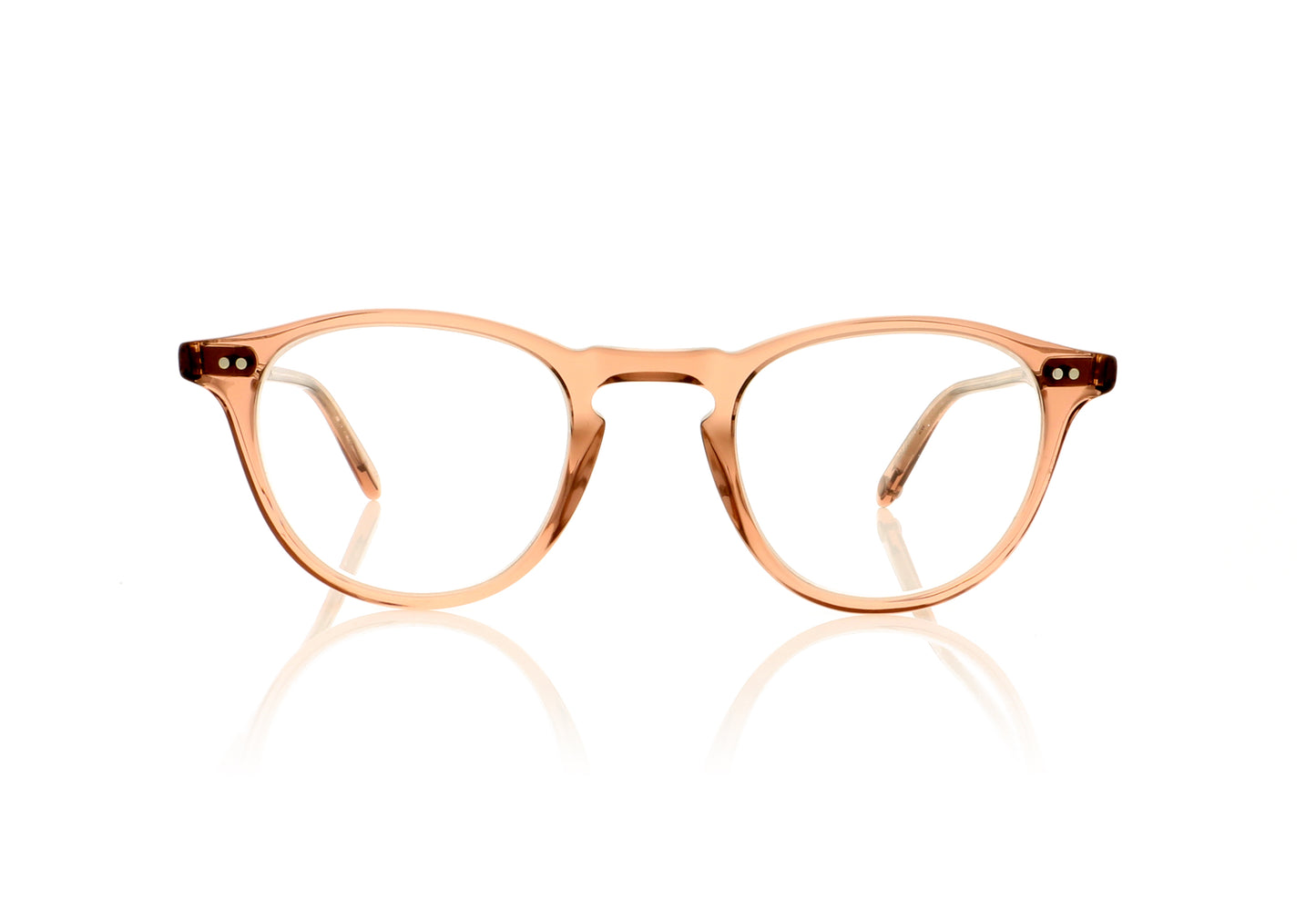 Garrett Leight Hampton 1001 DER Desert Rose Glasses - Front