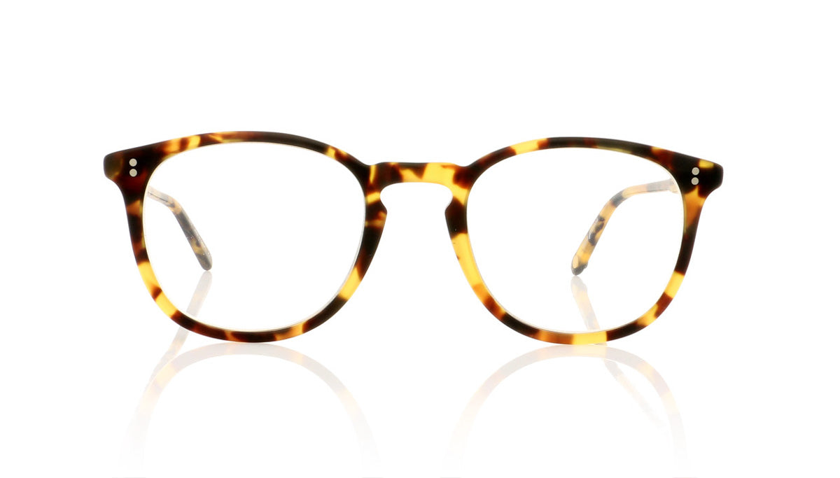 Garrett Leight Kinney 1007 MDKT Matte Dark Tortoise Glasses - Front