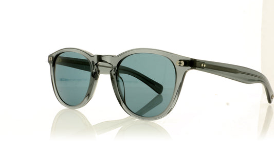 Garrett Leight Hampton X 2082 SGY/BS Sea Grey Sunglasses - Angle