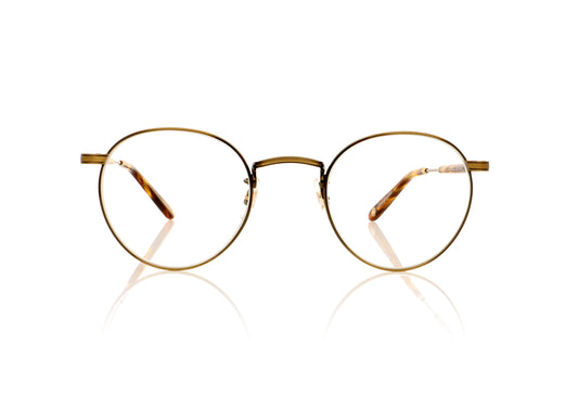Garrett Leight Wilson M 3005 AG-PIW Antique Gold Glasses - Front