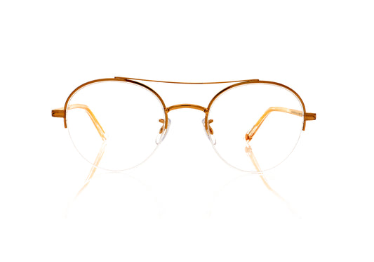 Garrett Leight Manchester 3037 RG/NU Rose gold Glasses - Front