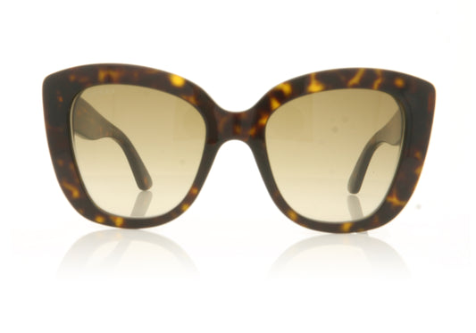 Gucci GG0327S 2 Tortoise Sunglasses - Front