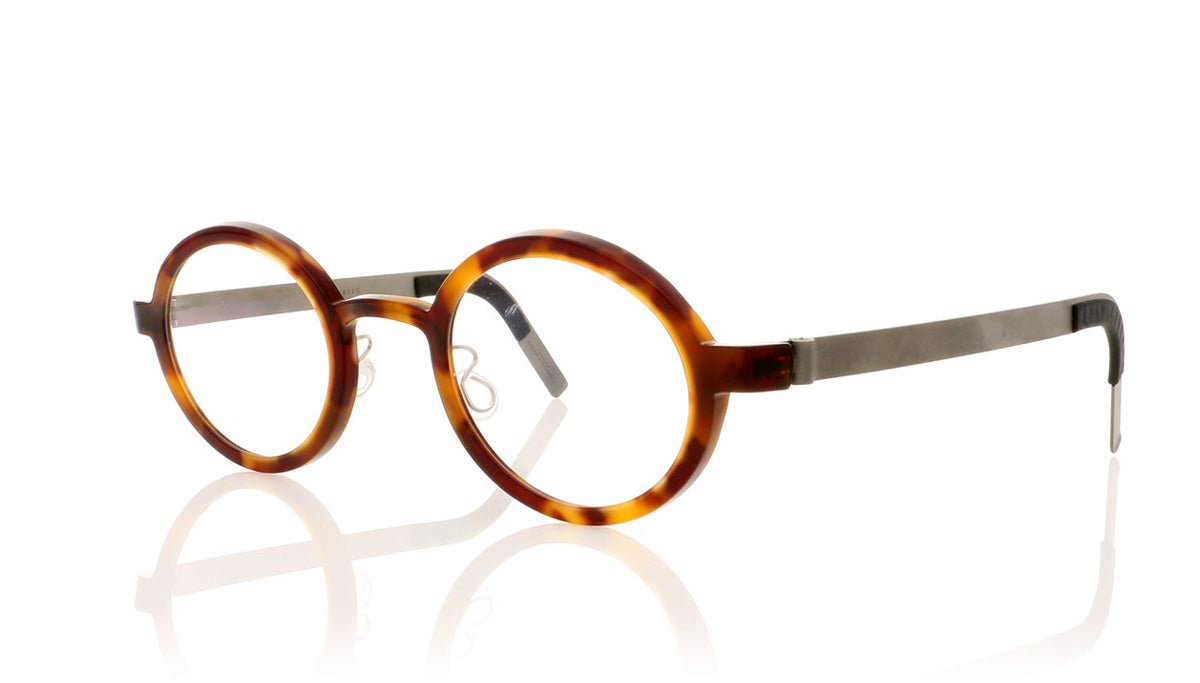Lindberg Acetanium 1021 AB02 Tortoisehell Temple 10 Glasses - Angle
