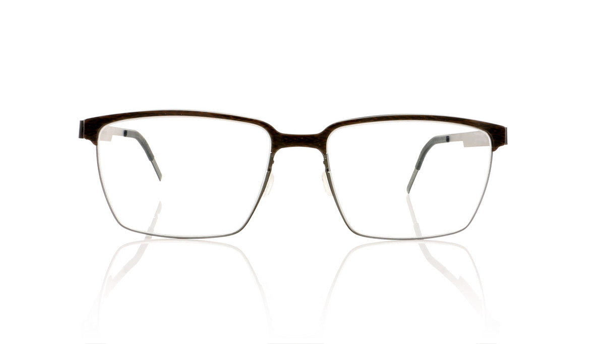 Lindberg Acetanium 1041 AH46 Black Glasses - Front