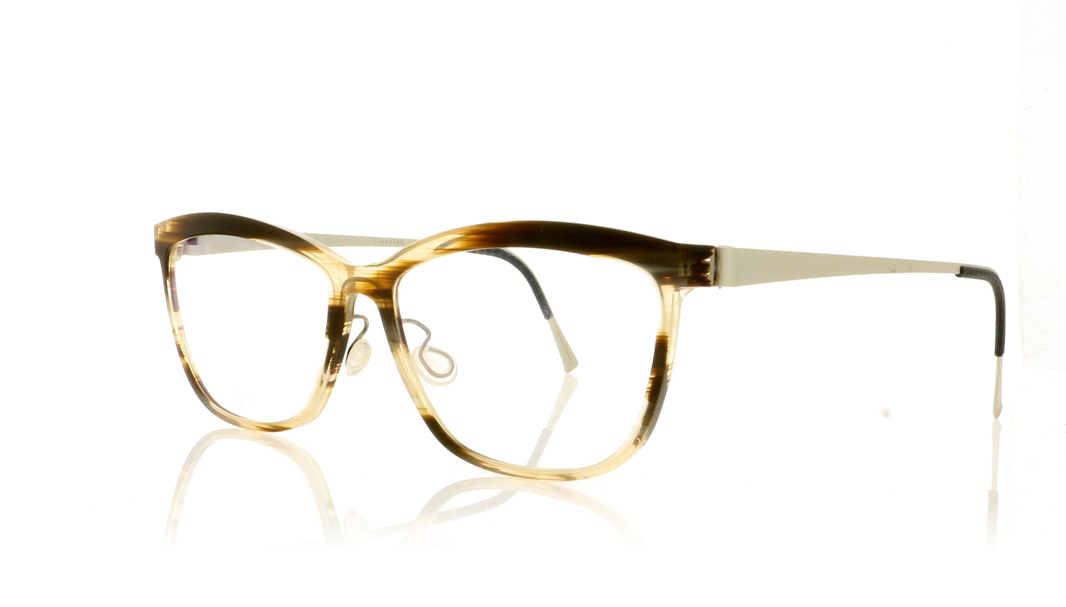 Lindberg Acetanium 1165 AG94 Grey Glasses - Angle