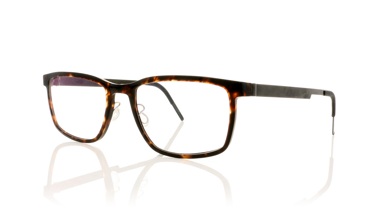 Lindberg Acetanium 1249 AH29-T406 Tortoiseshell Glasses - Angle