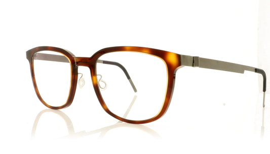 Lindberg Acetanium 1262 A143 10 Tortoise Glasses - Angle