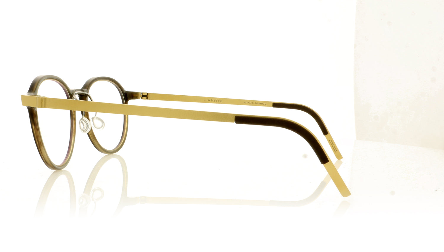 Lindberg buffalo 1842 H26 GT deep black Glasses - Side