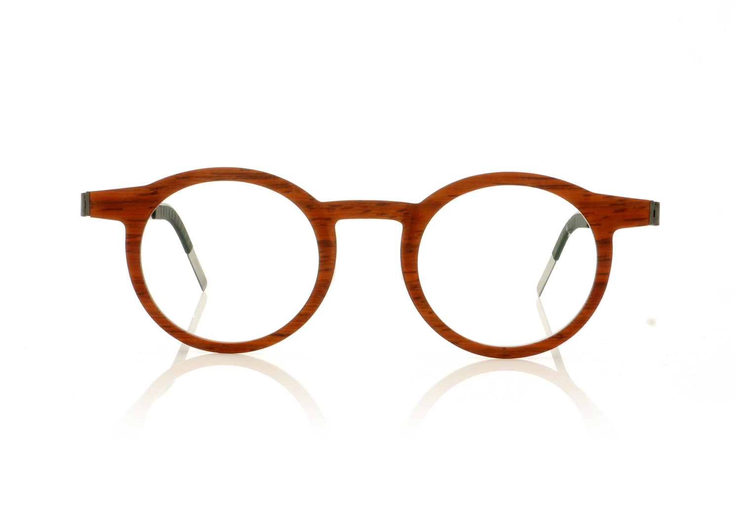 Lindberg buffalo 1846 WD13 PU9 dark brown padauk Glasses - Front