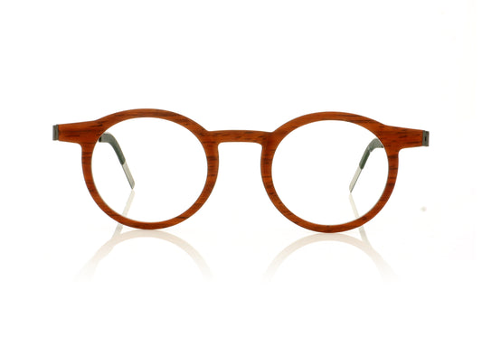 Lindberg buffalo 1846 WD13 PU9 dark brown padauk Glasses - Front