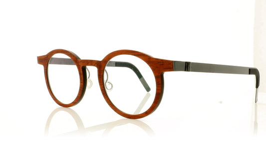 Lindberg buffalo 1846 WD13 PU9 dark brown padauk Glasses - Angle