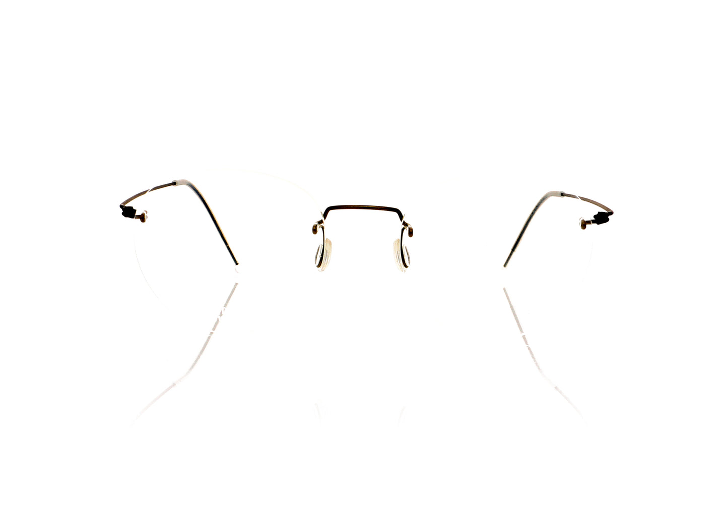 Lindberg Spirit titanium 2110 10-U13 Matte gunmetal with Matte navy temple Glasses - Front
