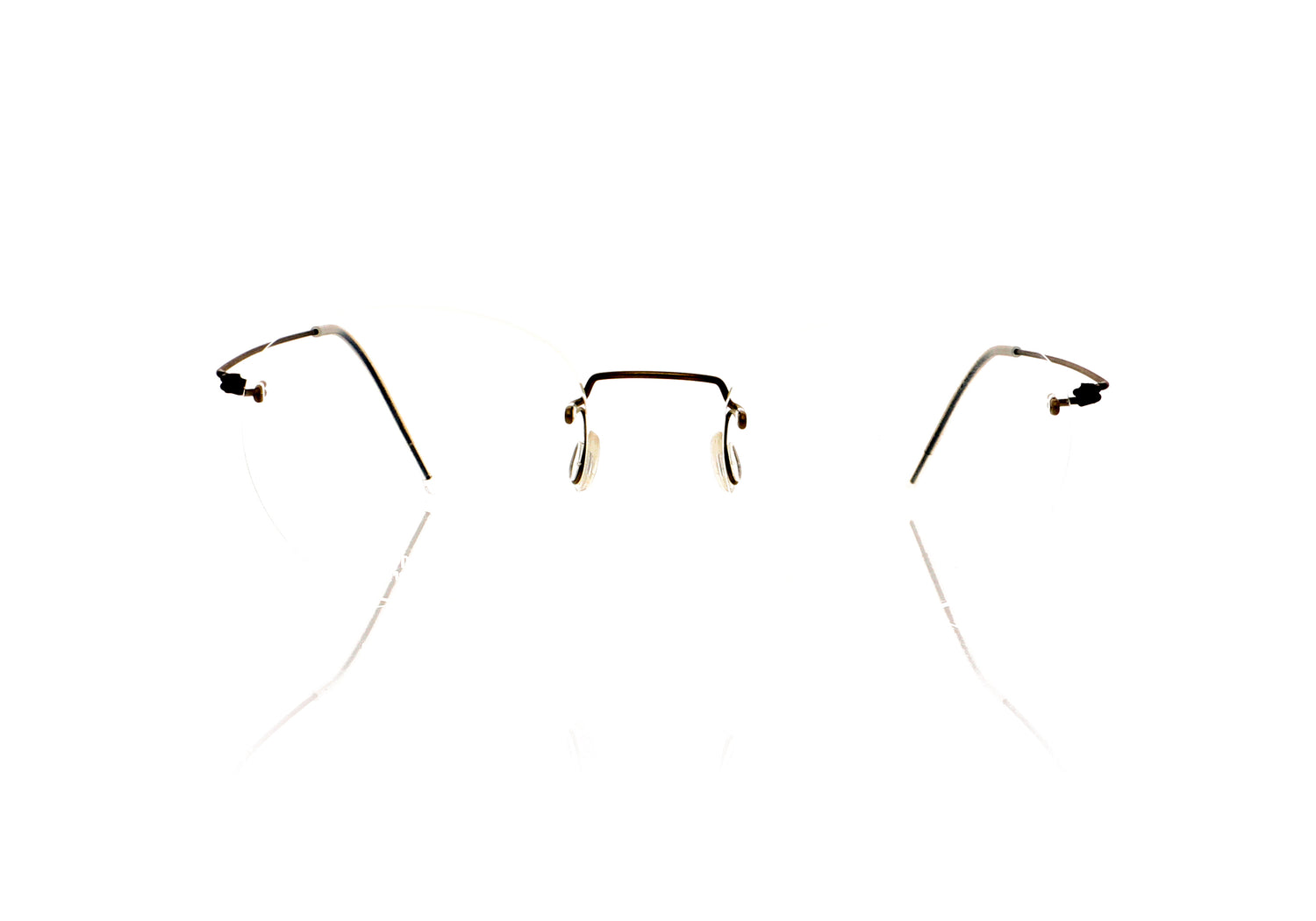 Lindberg Spirit titanium 2110 10-U13 Matte gunmetal with Matte navy temple Glasses - Front