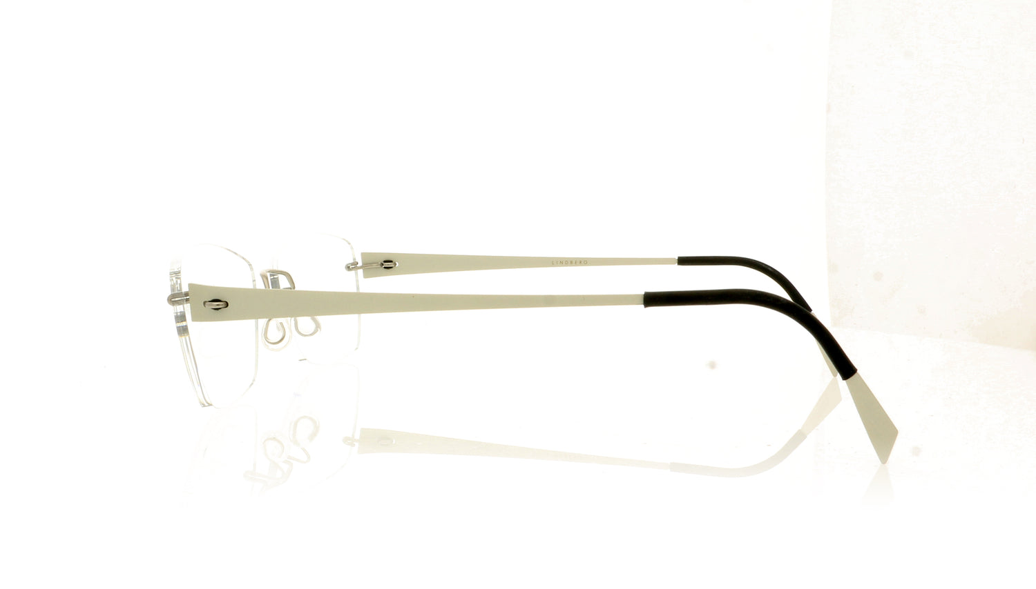 Lindberg Spirit 2187 T78 U38 P10 Silver Glasses - Side