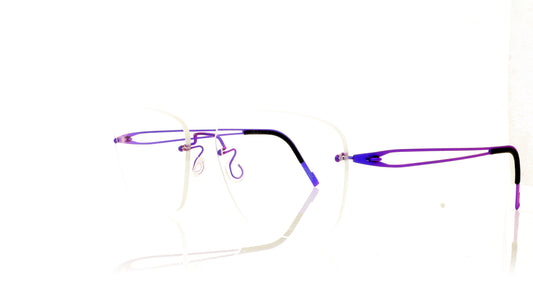 Lindberg Spirit 2257 T602 77 Purple Glasses - Angle