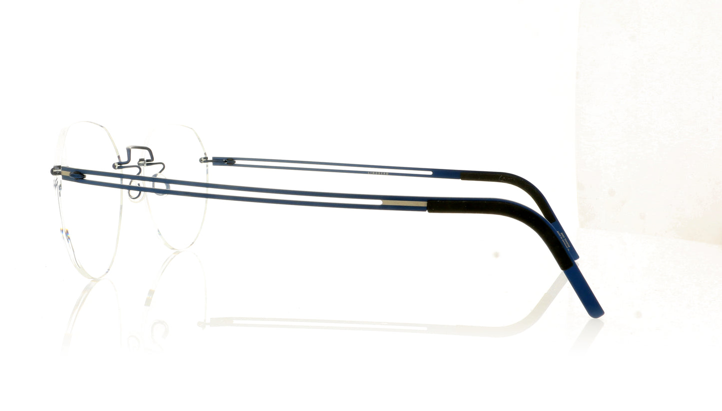 Lindberg Spirit 2397 T607 U13 EB Blue Glasses - Side