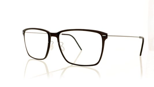 Lindberg n.o.w. titanium 6505 C06-T802-05 Blac Glasses - Angle