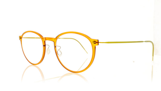 Lindberg n.o.w 6527 C09 T804 P35 Brown Glasses - Angle