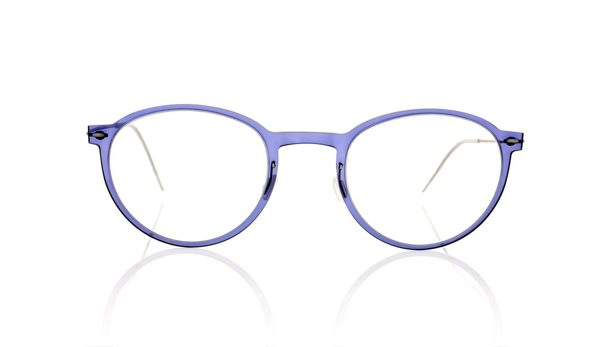 Lindberg n.o.w titanium 6527 C14-TB150 Blue Glasses - Front
