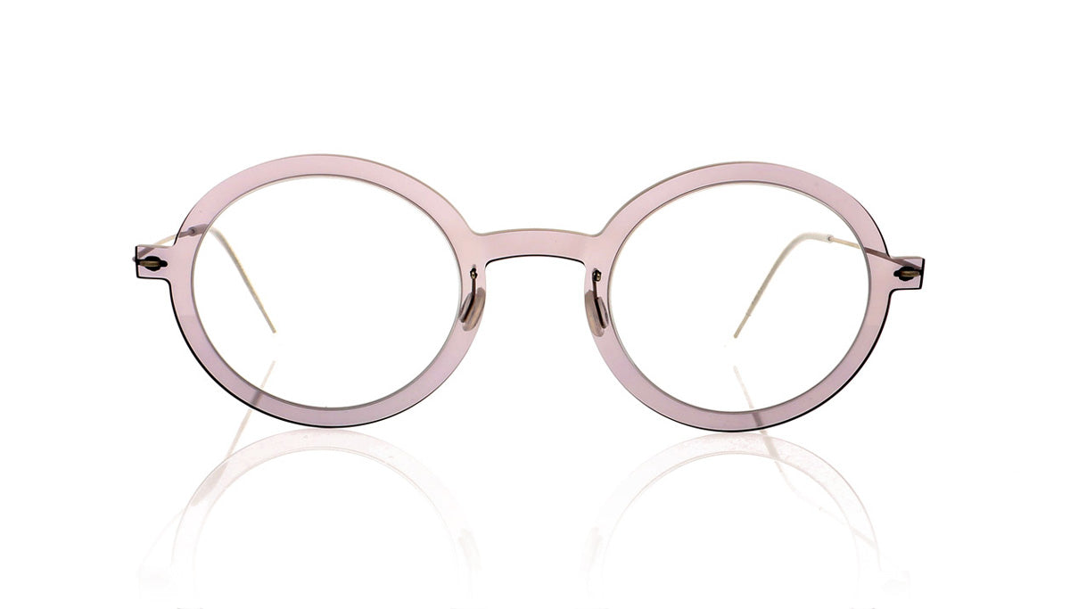 Lindberg n.o.w Titanium 6531 C07-TB Translucent Blue Glasses - Front