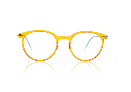 Lindberg n.o.w 6537 C09 PU14 Brown Blue Glasses - Front