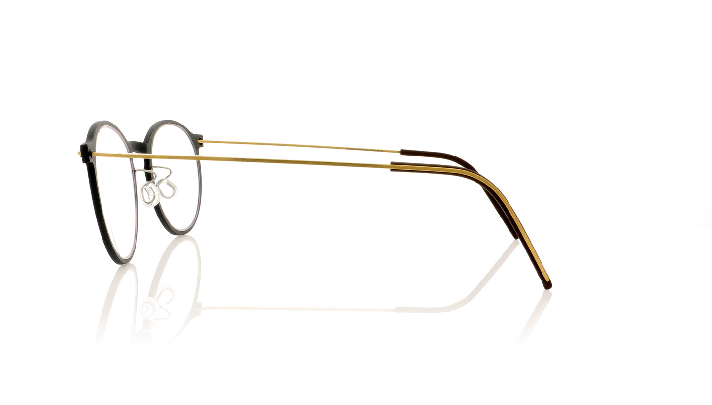 Lindberg n.o.w titanium 6541 D15-T802-PGT Charcoal grey Glasses - Side