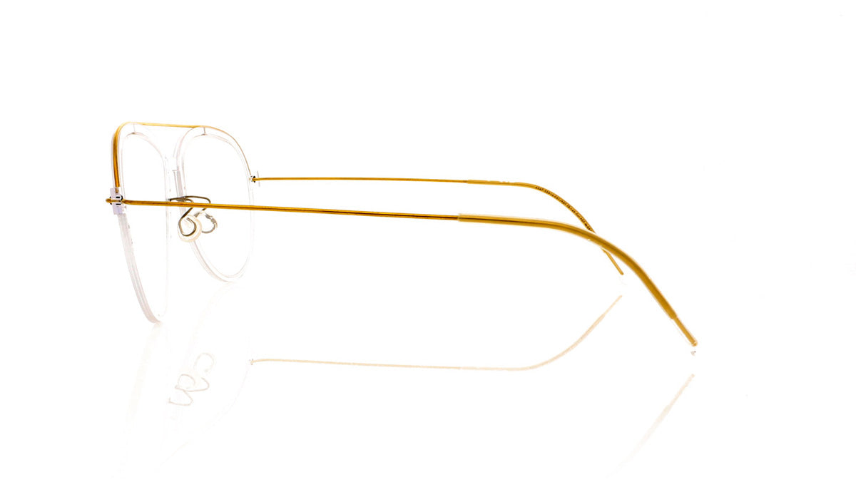 Lindberg n.o.w titanium 6547 C01/PGT-TB Clear Glasses - Side